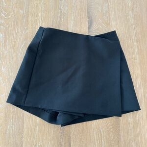 Zara Black Mini Skort